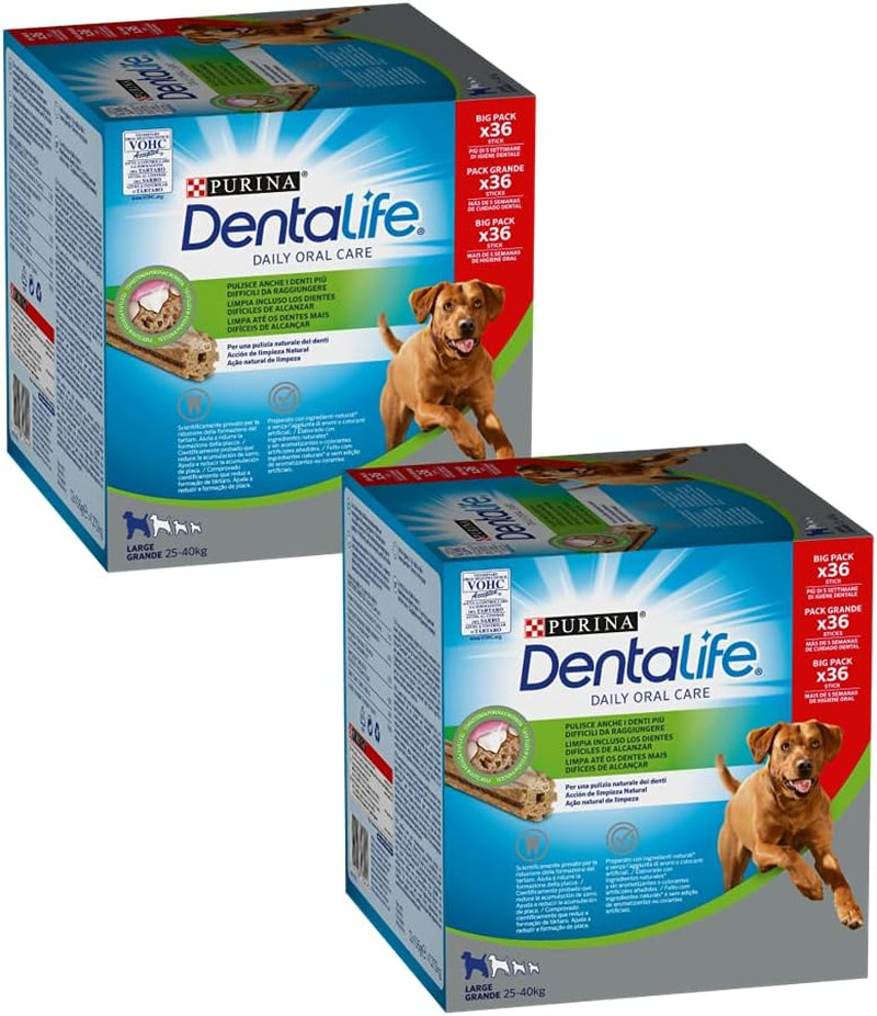 Purina Dentalife Large Snack Igiene Orale Cani 12+ kg - Offerta Shop