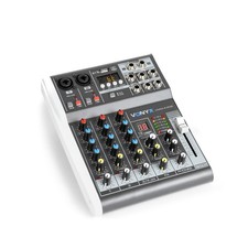 Vonyx 172 4 Channel VMM K402 DSP Mixer with USB & Bluetooth for DJs