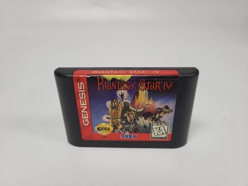 Vintage 1995 Phantasy Star IV Game for Sega Genesis