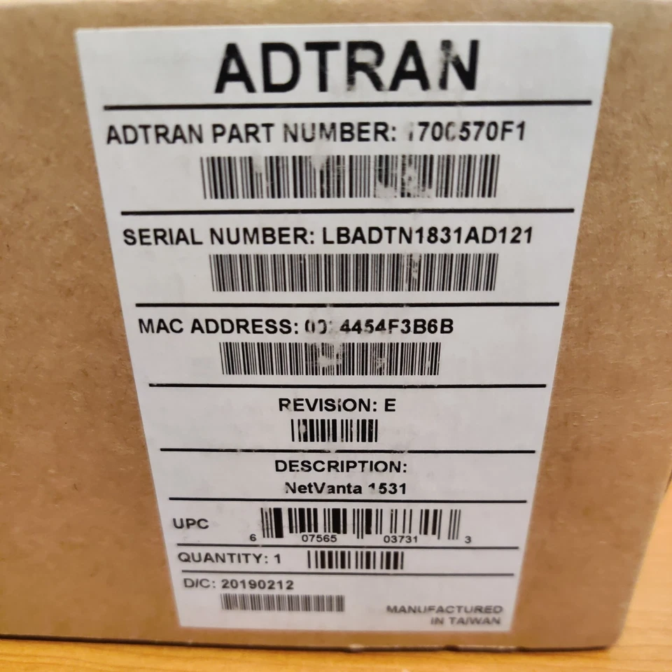 CONMUTADOR ADTRAN NETVANTA 1531P 12 PUERTOS ADMINISTRADO CAPA 3 LITE GIGABIT ETH (1700571F1) Foto 2 de 3