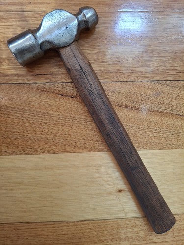VINTAGE BALL PEIN HAMMER 16 OZ ENGINEERS TOOL