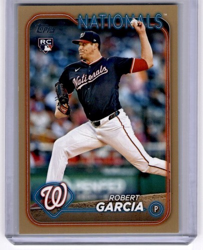 2024 Topps Update Gold /2024 Robert Garcia Rookie Washington Nationals #US137