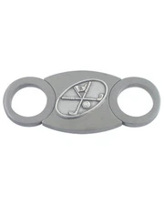 Stainless Steel 54rg Double Guillotine Pewter Cigar Cutter Golf Clubs Gift Box