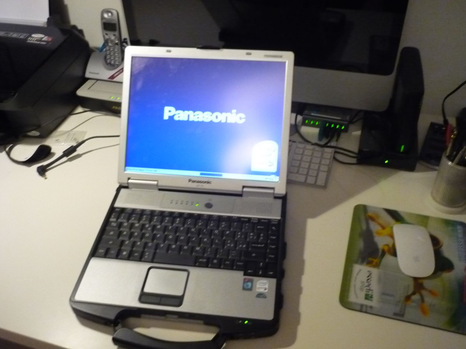 Panasonic Toughbook Cf-74 1.83-2.0ghz Dual Core 2gb 80gb Win XP Serial Port  Wifi