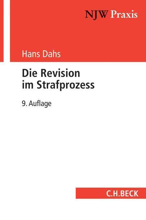 Thumbnail - Die Revision Strafprozess | Hans Dahs | 2017 | Deutsch