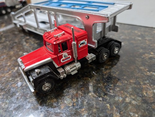DIAPET / YONEZAWA - MACK SEMI TRUCK AUTO TRANSPORTER AUTOTRANSPORTER - 1/50 DIECAST - Bild 8 von 20