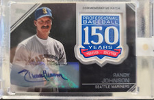 Randy Johnson Auto /10 2019 150 Years Topps Commemorative Patch AMP-RJ