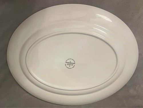 Johnson Brothers Willow Blue Oval Serving Platter 12 Inch - Made in England - Picture 3 of 4
