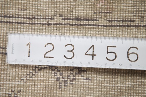 Vintage 8x11 Overdyed Tebriz Traditional Rug Wool Hand-knotted Evenly Low Pile - Picture 12 of 12