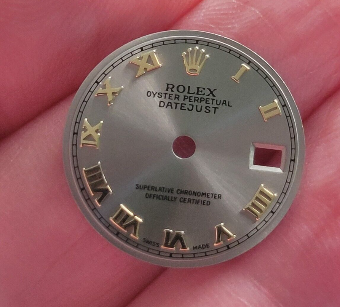 Rolex Ladies President Grey Roman Dial 2-Tone or Solid Gold New Authentic