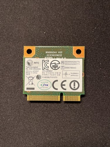 Notebook Laptop wlan Karte wifi Modul ESD-0904332C