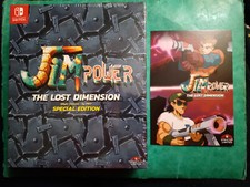 Jim Power The Lost Dimension (Special Limited Edition)- Switch - NEUF & postcard