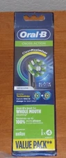 4 PACK NEW Oral-B Pro Cross Action Replacement Toothbrush Head 4 count BLACK