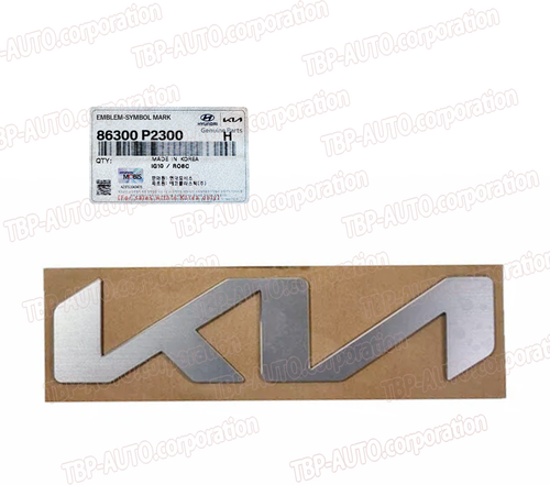 GENUINE ® FRONT Grille Emblem Mark *KIA* For 2022-2023 Kia Sorento 86300P2300 - 第 1/1 張圖片