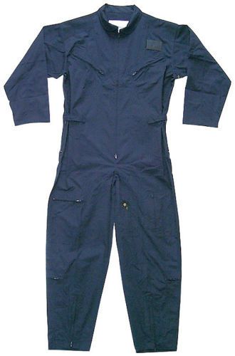 NAVY BLUE Military Flight Suit Air Force Style Flight Coveralls MECHANIC S -4X - Picture 1 of 1