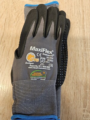  ATG MaxiFlex  ENDURANCE 34-844  Montage-Garten-Handschuhe in Gr:6/XS