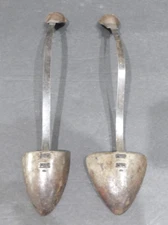 Vintage Pair of Metal Spring Type Shoe Keepers No. 638178