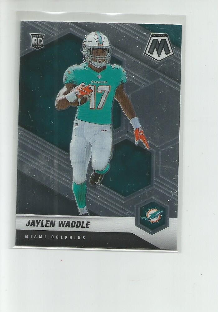 2021 Panini Mosaic #308 Jaylen Waddle RC
