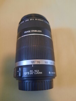 Canon EF-S 55-250mm F/4-5.6 II IS Lens