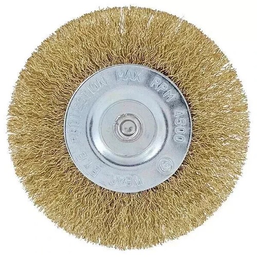 10 brocas de rueda de alambre / planas de 4 pulgadas - cepillos de fijación de taladro - CT3707 - Imagen 3 de 3