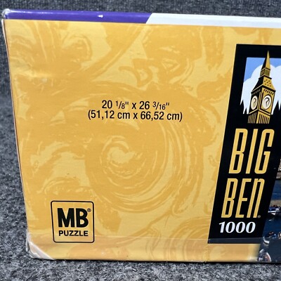 Big Ben Photo 1000 Piece Jigsaw Puzzle MB Complete | eBay
