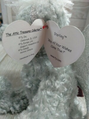 Ty Beanie Baby Attic Treasures Collection Sterling Silver