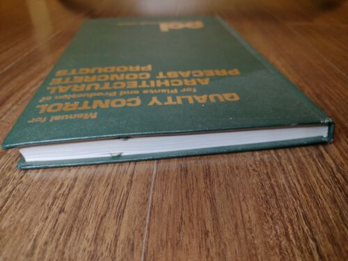 Manual For Quality Control Architectural Precast Concrete Products PCI Book 1984 - Picture 9 of 17