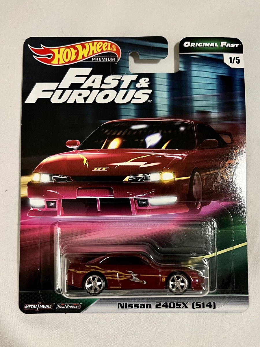 ミニカー Hotwheels FAST&FURIOUS ORIGINAL FAST Nissan 240SX Hot Wheels Fast & Furious Premium Original Fast 1/5
