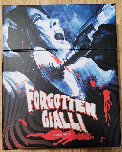 Forgotten Gialli: Volume 2 Vinegar Syndrome 3 disc hard box set OOP Sealed