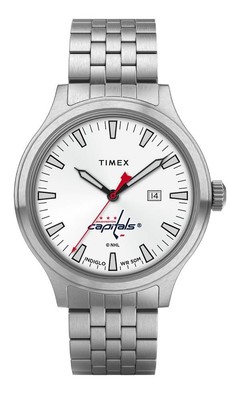 Men's Washington Capitals Watch Stainless Steel Top Brass