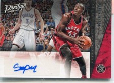 2016-17 Prestige - PASCAL SIAKAM - Autograph Rookie - TORONTO RAPTORS