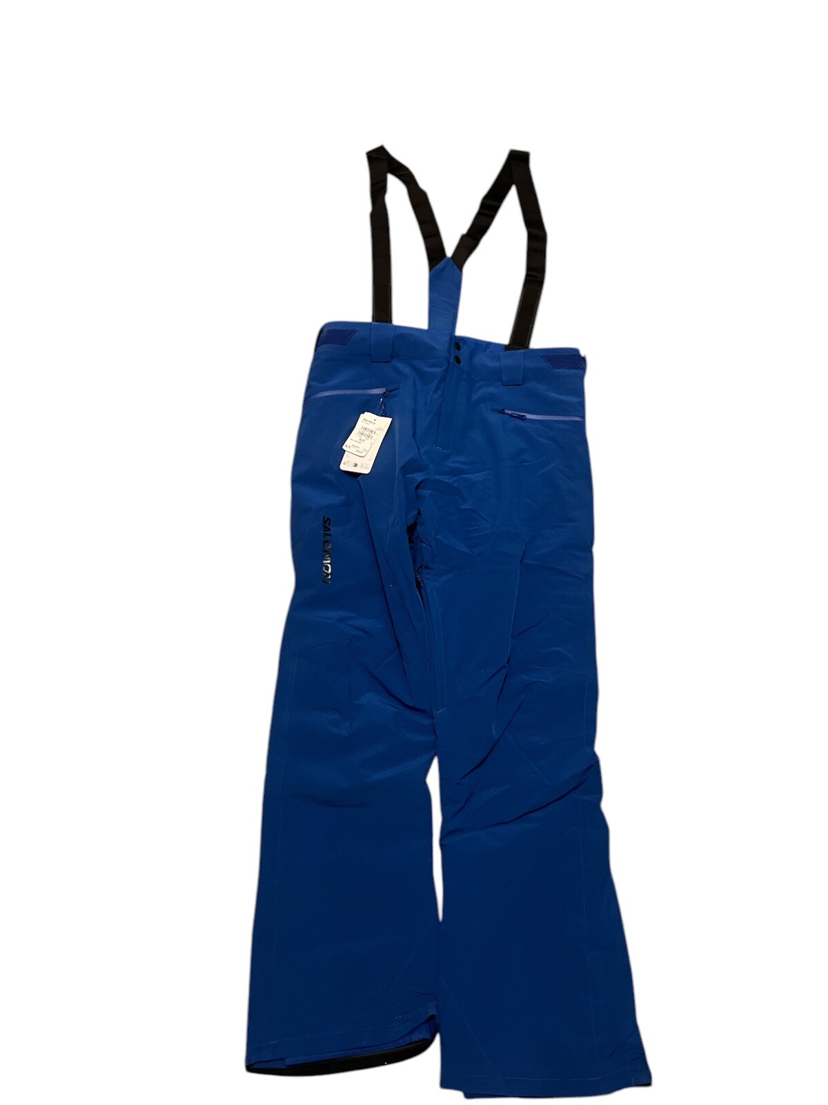 Pantaloni da sci SALOMON Edge DWR sigillati isolati traspiranti da uomo XL regolari nuovi con etichette