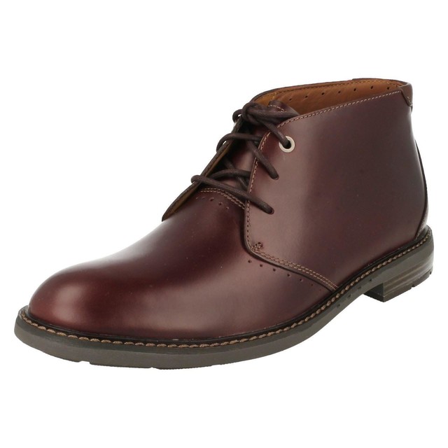 clarks lace up boots