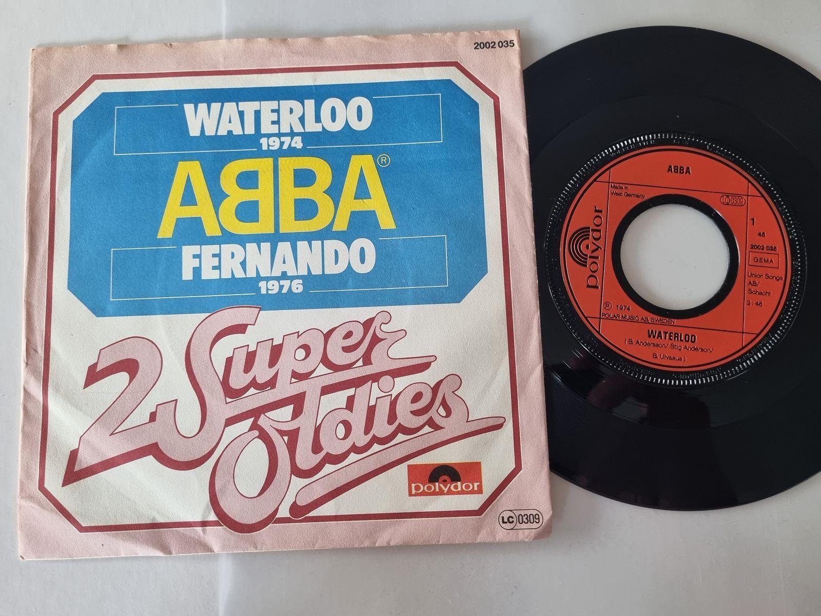 7"" Single ABBA - Waterloo/ Fernando Vinyl Germany