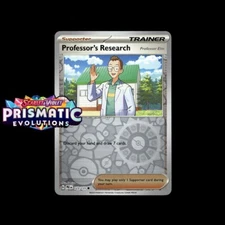 Pokemon Prismatic Evolutions: Choose Your Card! Reverse Holo/Holo EX Full Art NM