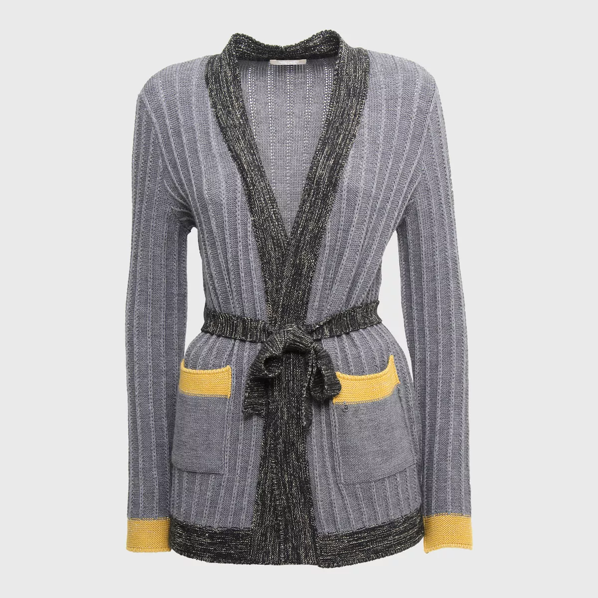 MAGLIA MAGLIONE CARDIGAN DONNA NERO GIARDINI A964590D 105