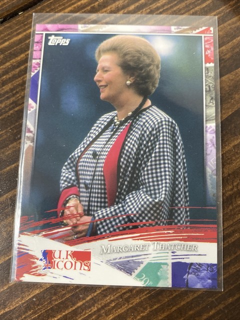 2020 Topps Baseball UK Edition UK Icons Margaret Thatcher UKI-22