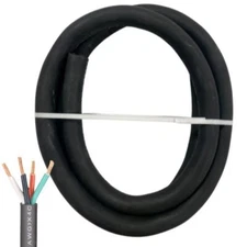 3 Ft. 10/4 10 AWG Gauge 4 Conductor SOOW Cable Wire 600V Portable Power Cable