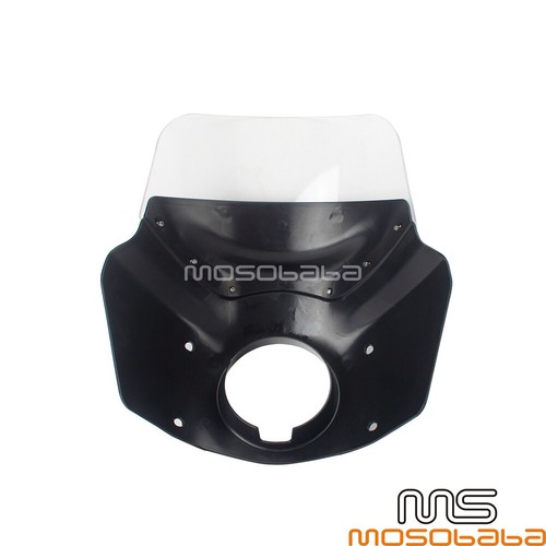11" Windshield Headlight Fairing For Harley Dyna Street Bob FXDB / Fat Bob FXDF - Picture 8 of 9