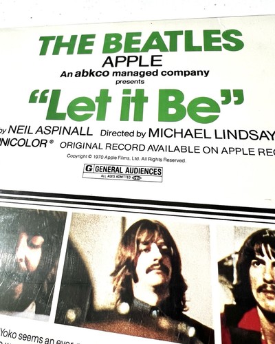 The Beatles Let It Be (1970) Laserdisc From 1981 Sealed Extremely Rare Pioneer - Foto 8 di 10