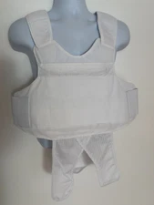 ARMOR EXPRESS DHS Concealable Armor Carrier Tail XS 1810-1713 White Shirt Tails