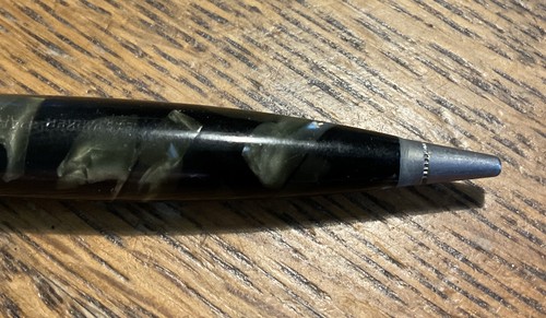 VINTAGE 1936 PARKER MECHANICAL PENCIL GREEN PEARL 4 1/2" - Picture 4 of 7