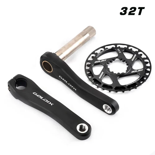 Children Bicycle Crank 110mm-160mm Bike Crankset 7-12Speed Chainwheel 28T-36T BB - Picture 11 of 41