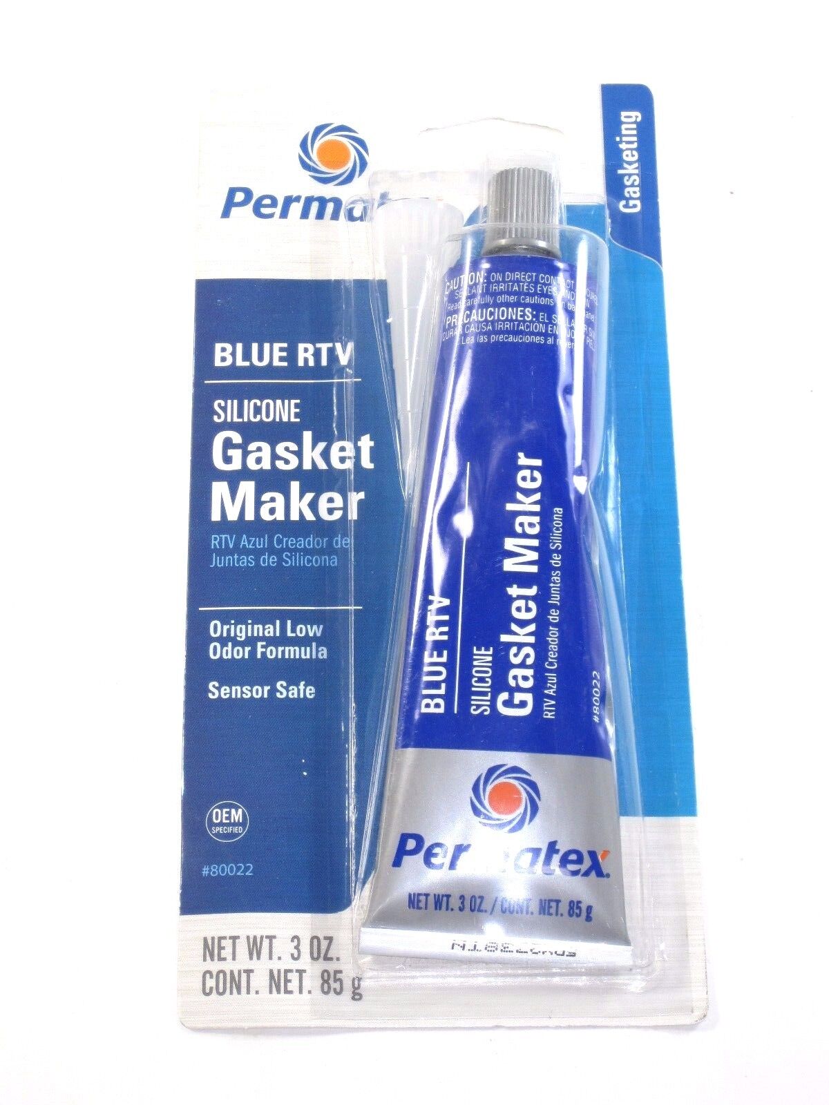 Moto Seal Gasket Maker Blue low Sili RTV 3oz 80022 Permatex Odor カタログギフトも！ 期間限定60％OFF