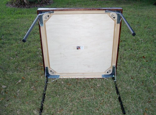 Wine and Cigar Domino Table by Domino Tables by Art & your choice of cupholders - Picture 5 of 7