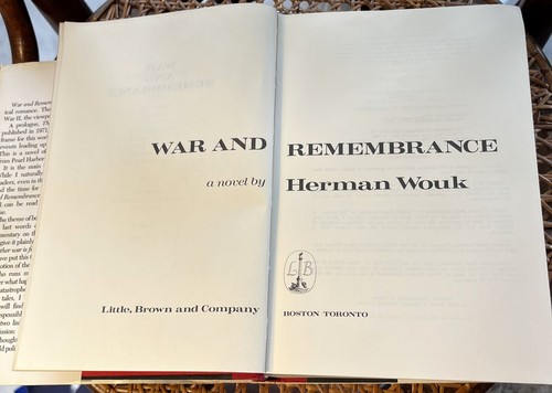 War and Remembrance by Herman Wouk 1978 Limited Edition First Trade Edition - Picture 7 of 13