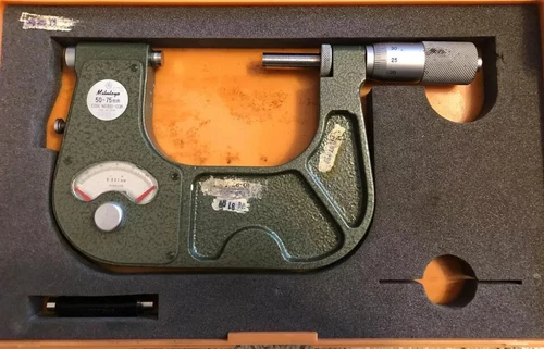 Mitutoyo 510-103 Indicating Micrometer 50-75 mm 0.001 mm