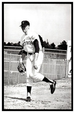 Denny Coombs Houston Astros Vintage Baseball Postcard BL3