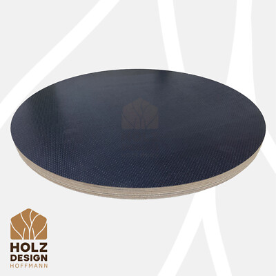 18 mm Siebdruckplatte runde Holzscheibe Holzkreis Ronde Holzplatte Tischplatte