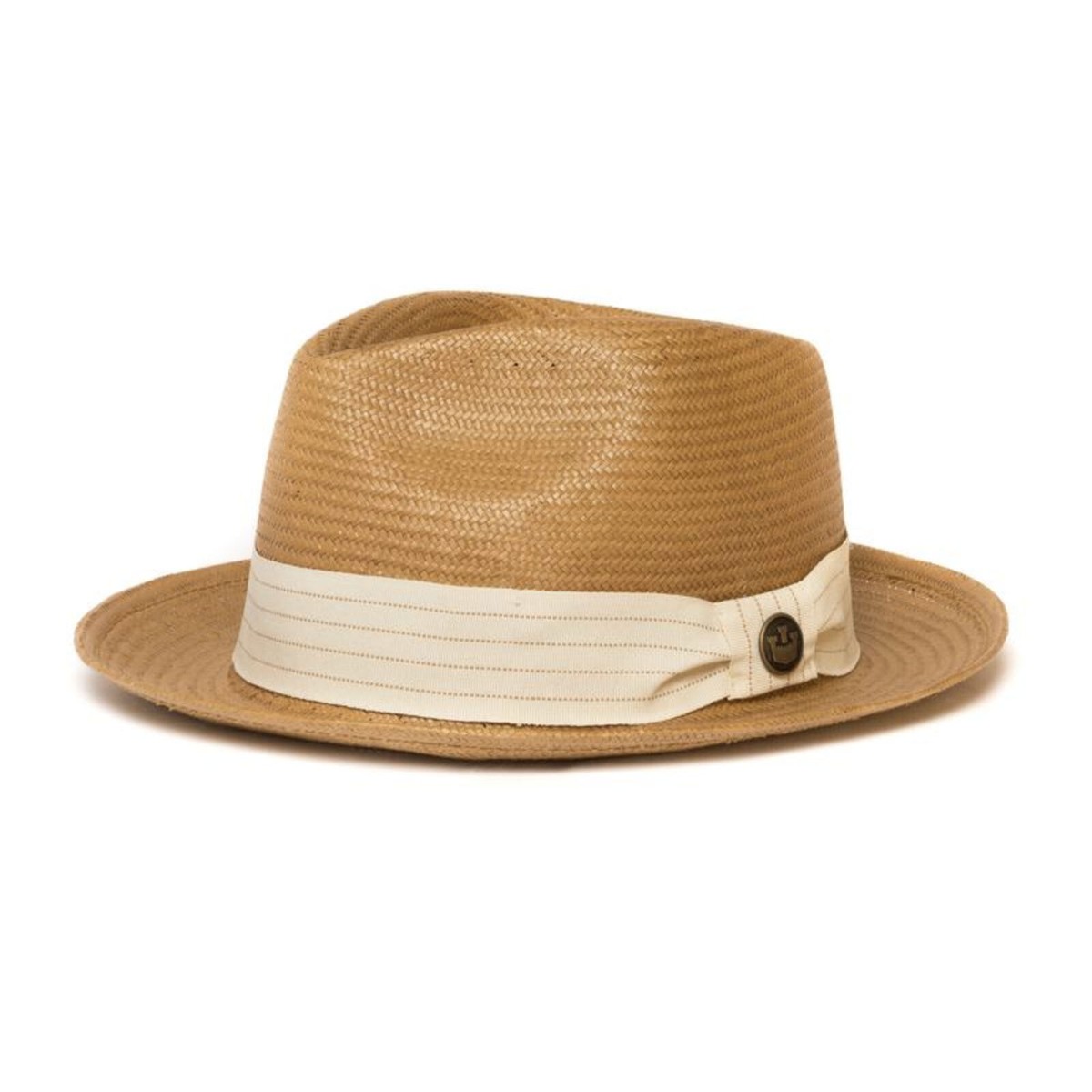 Goorin Brothers Mens Snare Straw Fedora Trilby Hat Panama 
